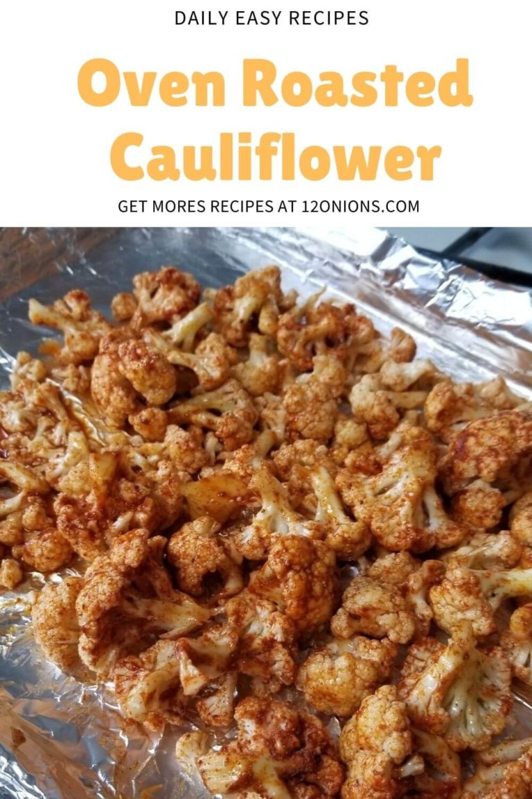 Oven Roasted Cauliflower