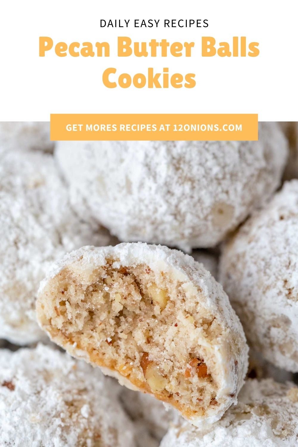 Pecan Butter Balls Cookies