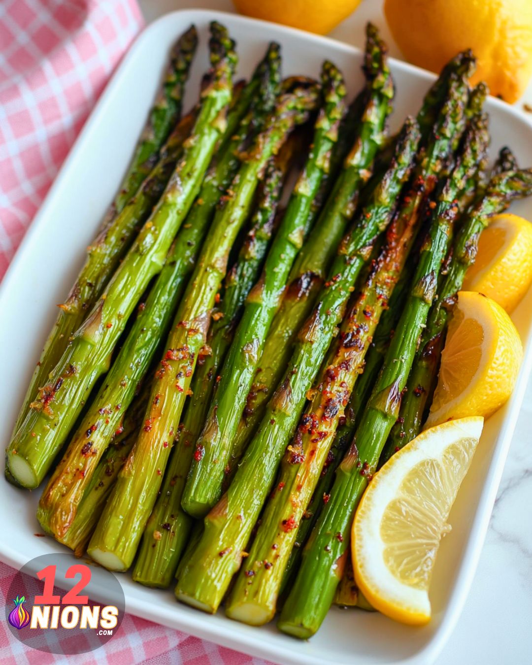 Air Fryer Asparagus with Lemon Recipe