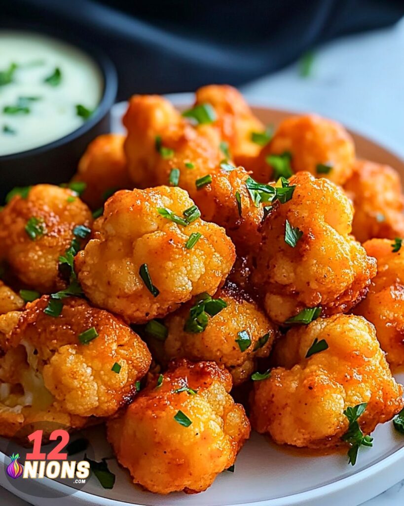 Air Fryer Buffalo Cauliflower Recipe