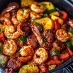 Air Fryer Cajun Shrimp Dinner Recipe