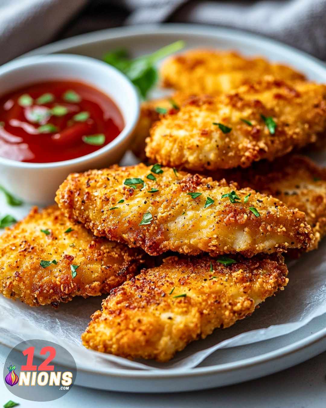 Making Air Fryer Chicken Tenders