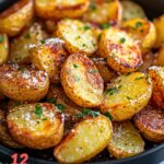 Air Fryer Parmesan Roasted Potatoes