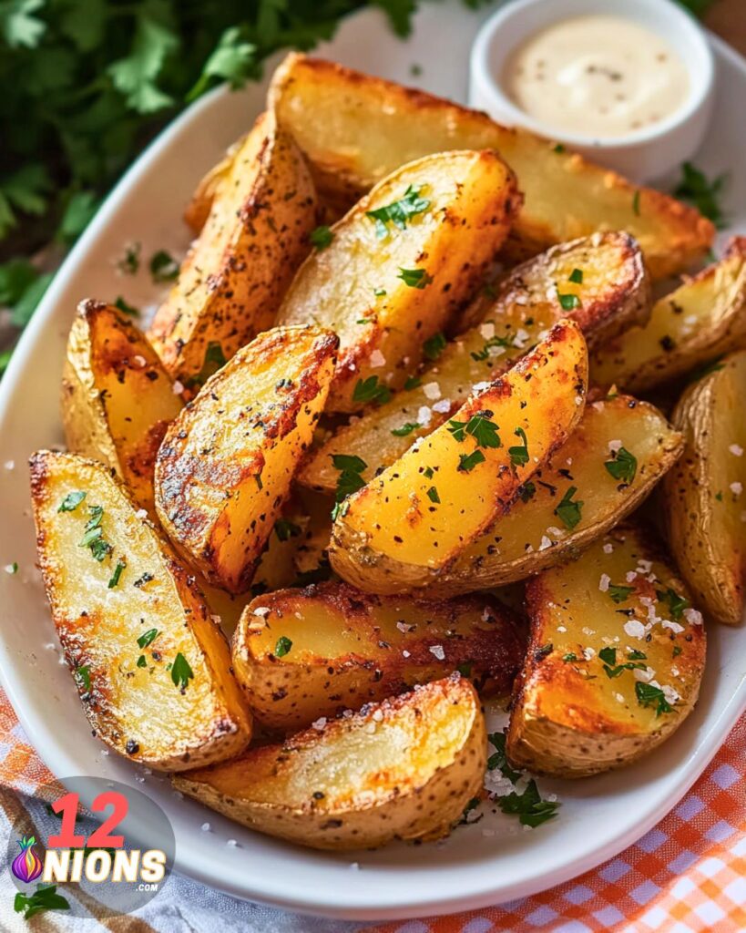 Air Fryer Potato Wedges Recipe