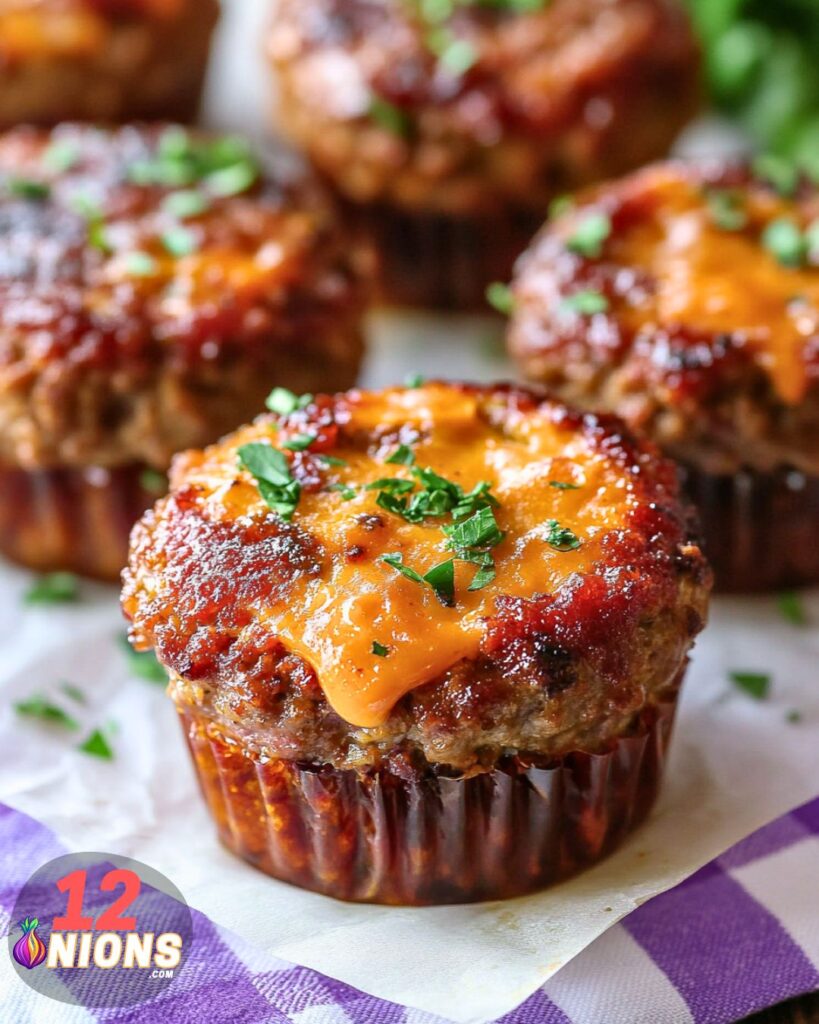 Bacon Cheeseburger Meatloaf Muffins Recipe