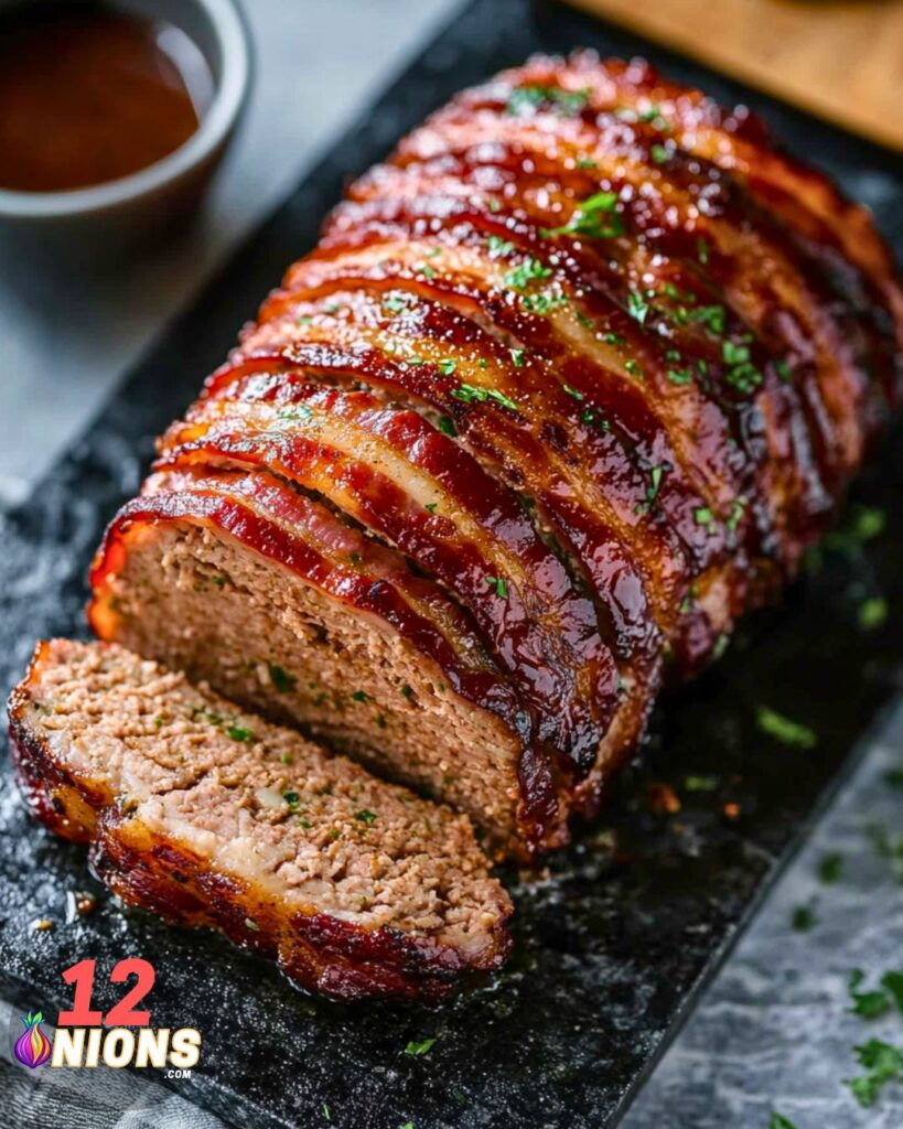 Bacon Wrapped Ranch Meatloaf Recipe