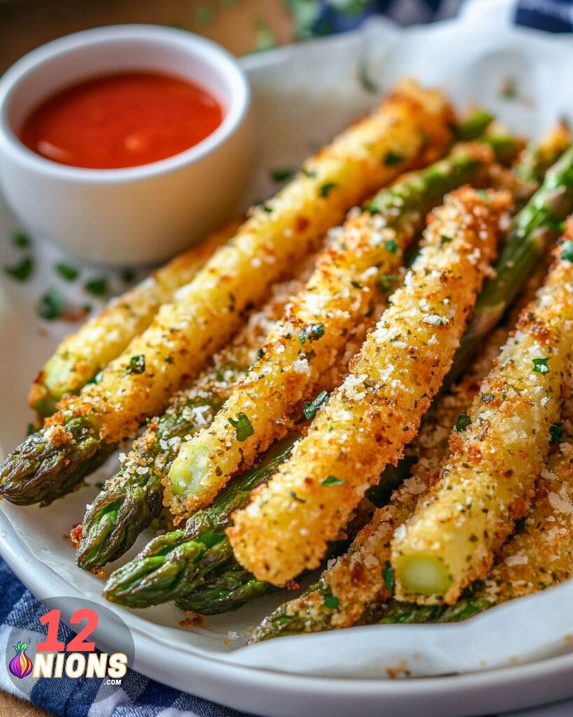 Baked Parmesan Asparagus Fries Recipe