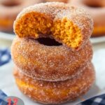 Making Healthy Baked Pumpkin Donuts