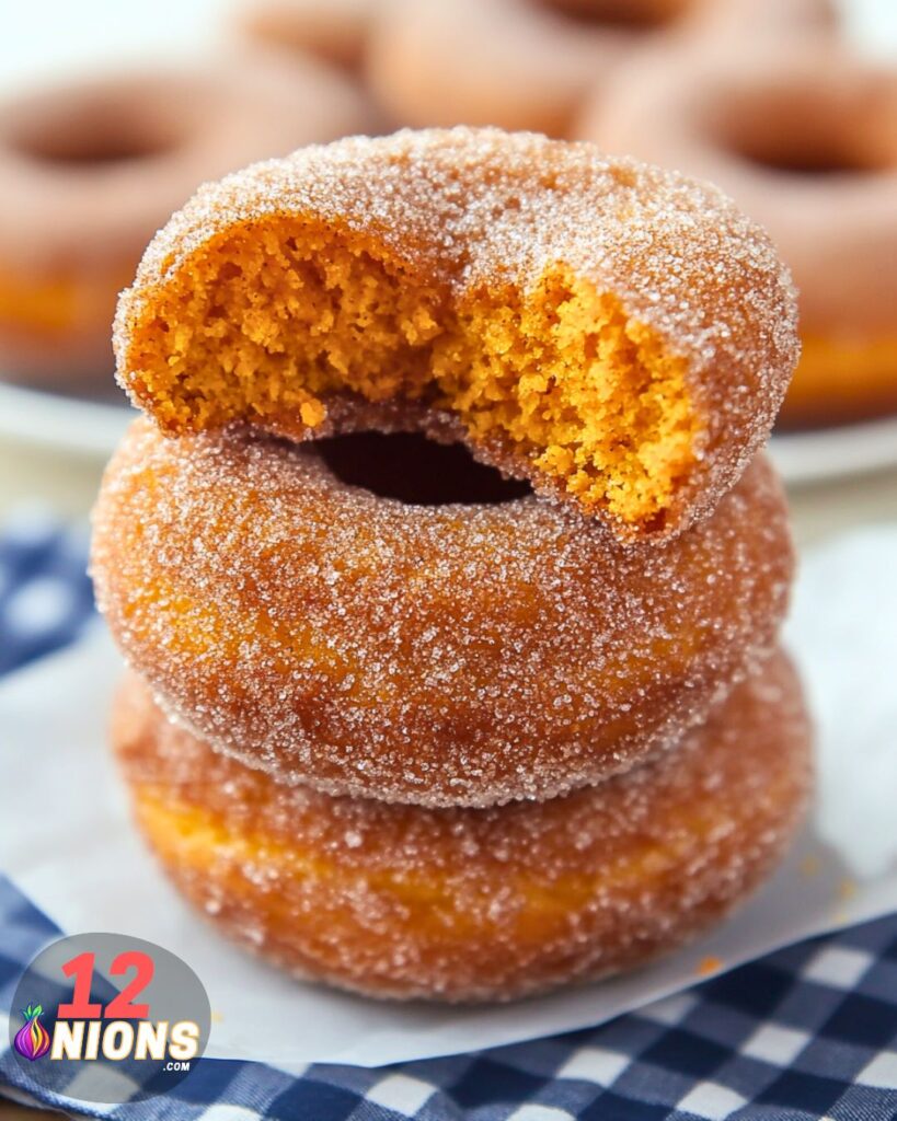 Making Healthy Baked Pumpkin Donuts