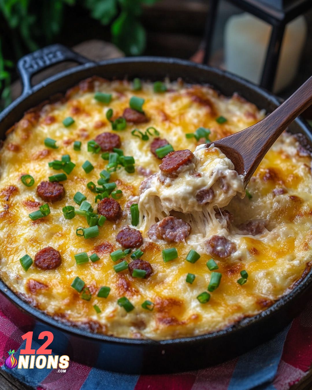 Baked Sausage Cheese Dip Recipe