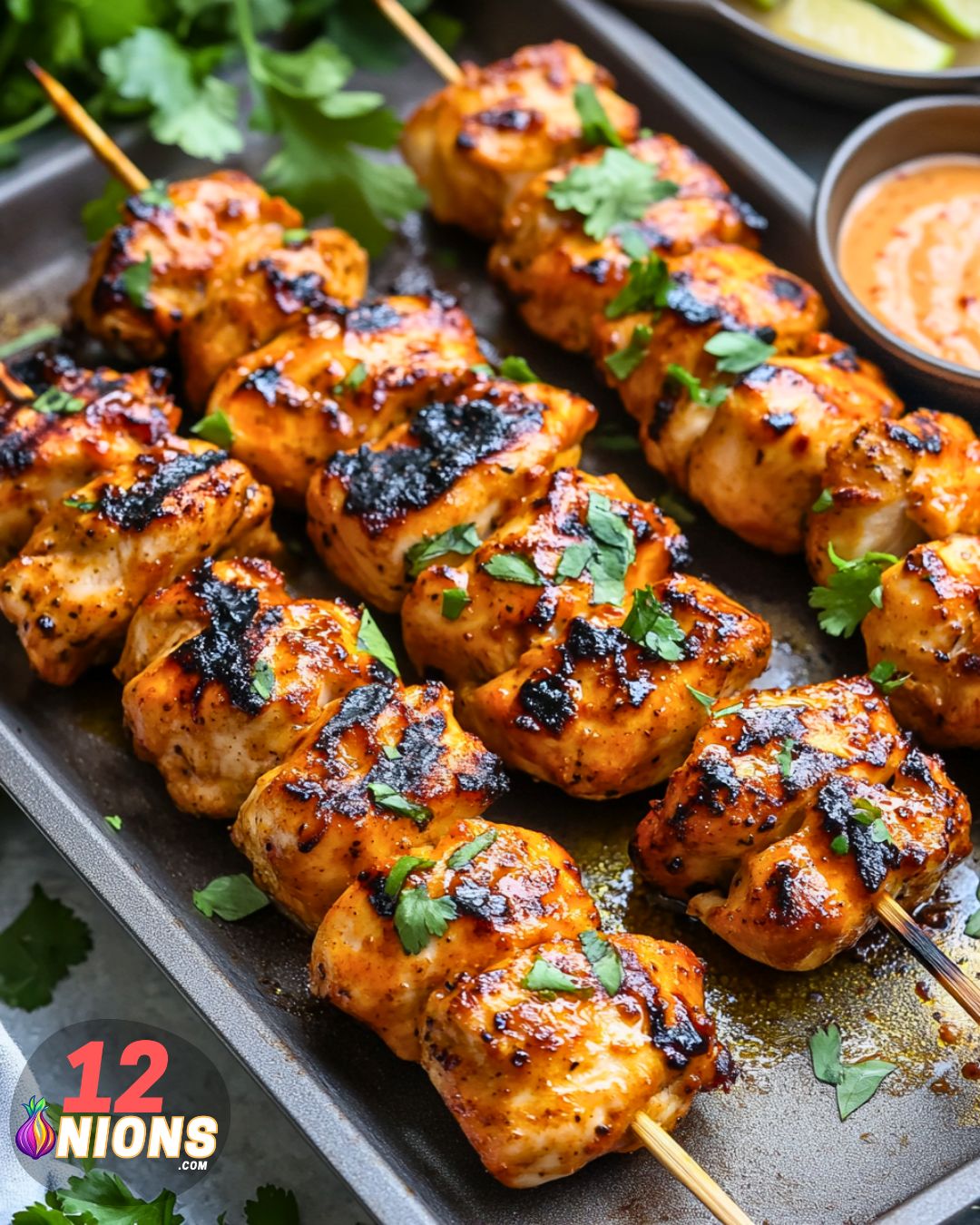 Bang Bang Chicken Skewers Recipe