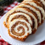 Carrot Cake Roll with Cream Cheese Frosting Recipe