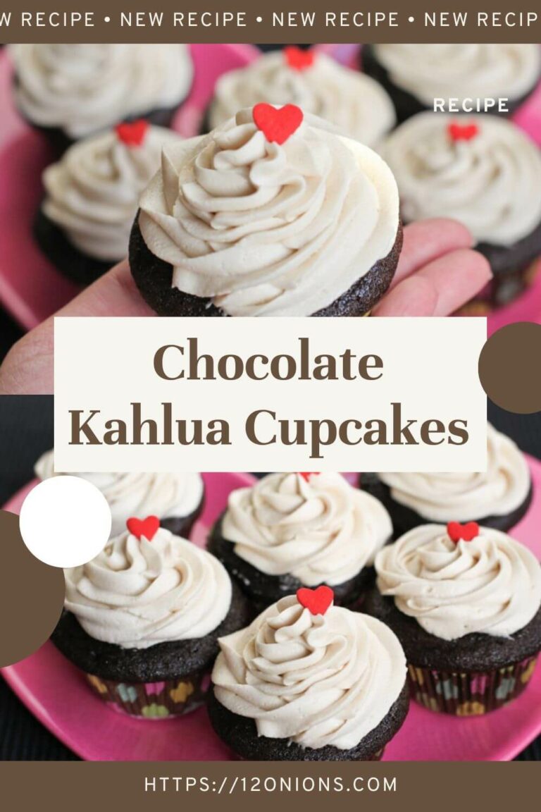 Chocolate Kahlua Cupcakes