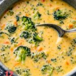 Creamy Broccoli Cheddar Soup Recipe