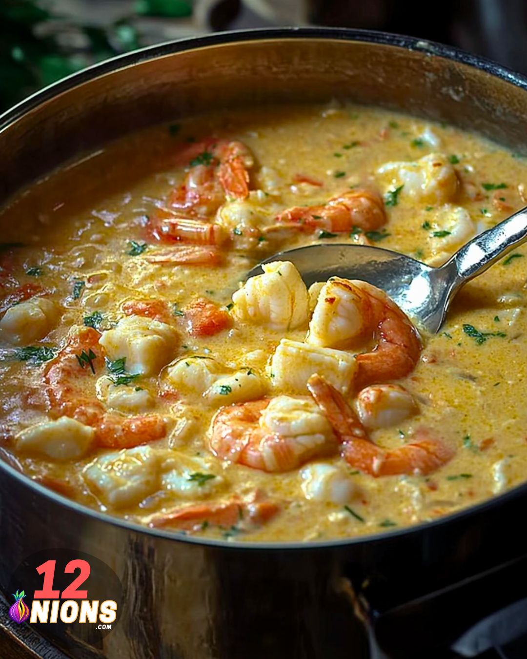 Creamy Crab and Shrimp Seafood Bisque