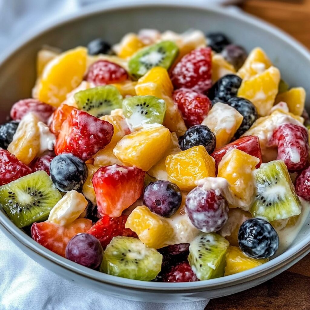 How to make Creamy Fresh Fruit Salad