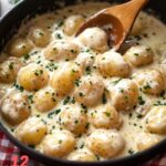 Creamy Garlic Sauce Baby Potatoes Recipe