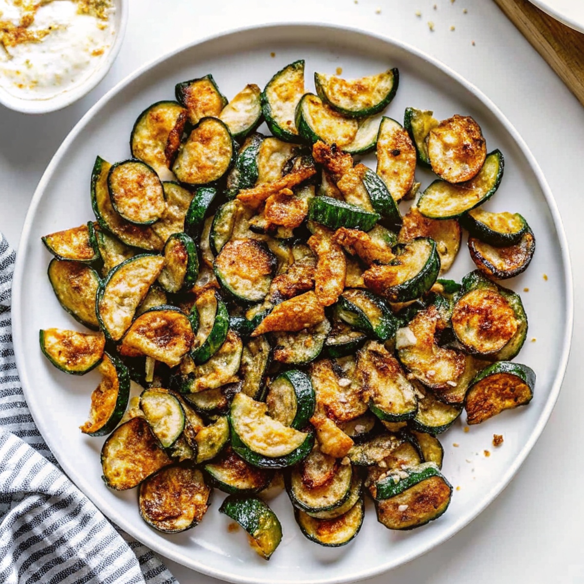 Crispy Air Fryer Zucchini