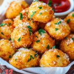 Crispy Parmesan Cauliflower Bites Recipe