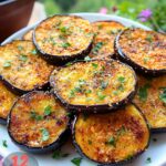 Crispy Roasted Eggplant with Garlic & Spice Recipe