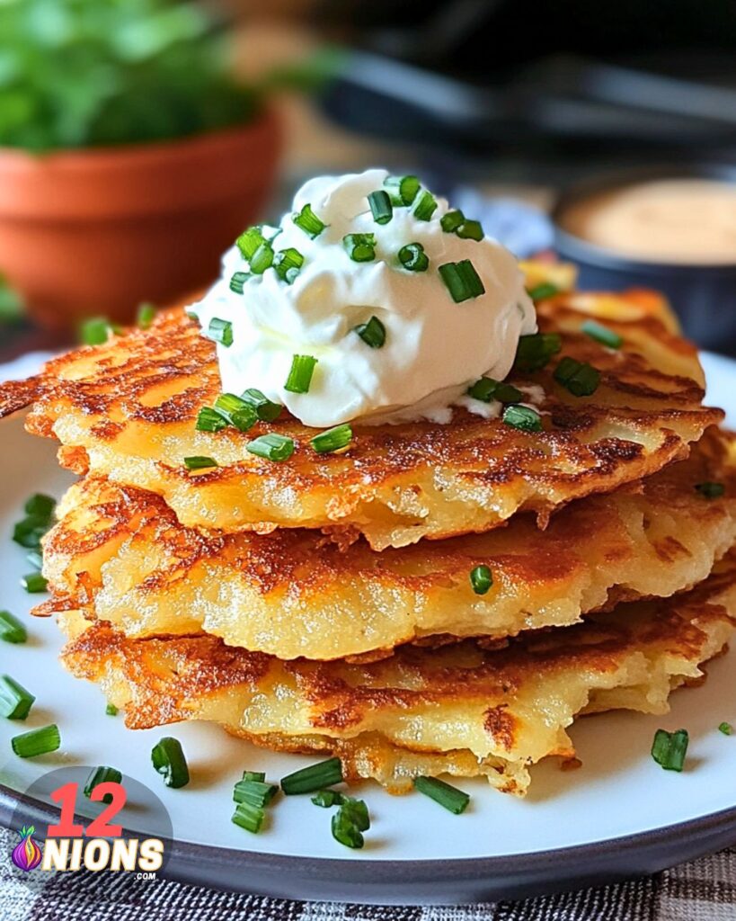 Crunchy Potato Pancakes Recipe