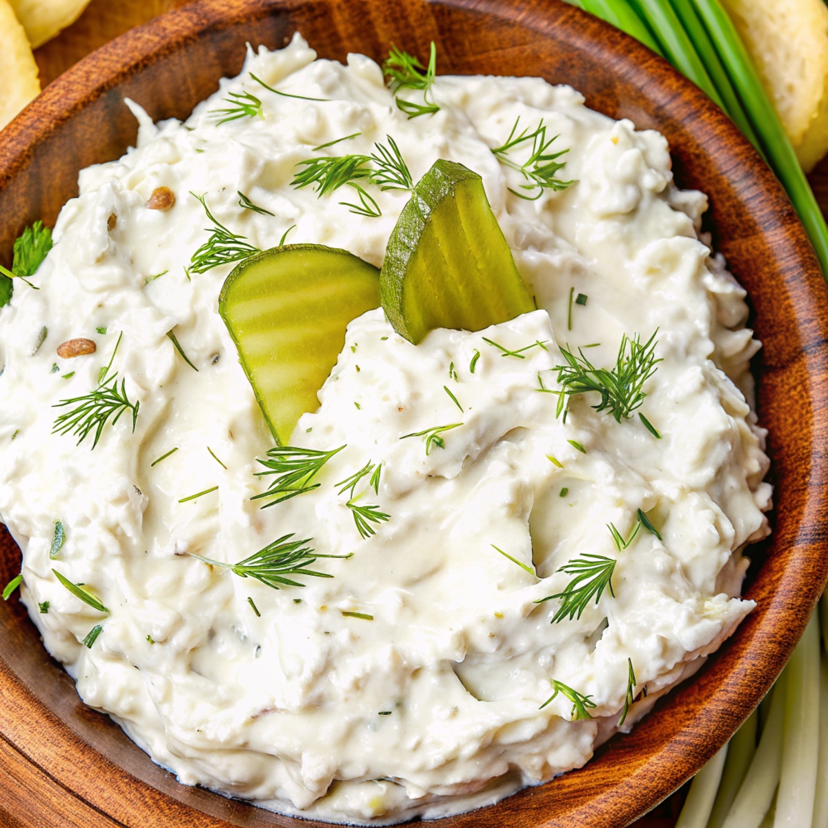 Dill Pickle And Herb Dip