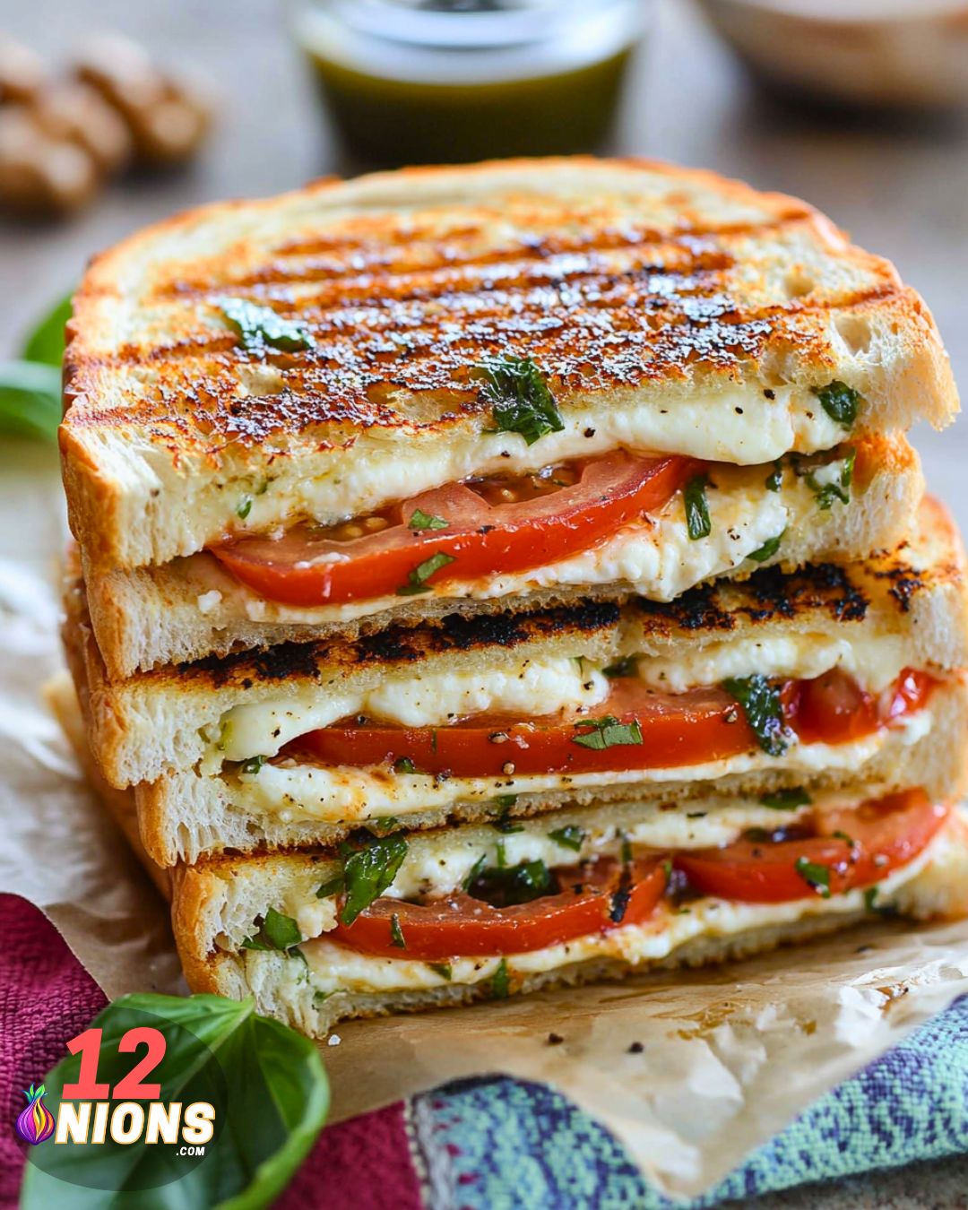 Grilled Mozzarella Sandwich