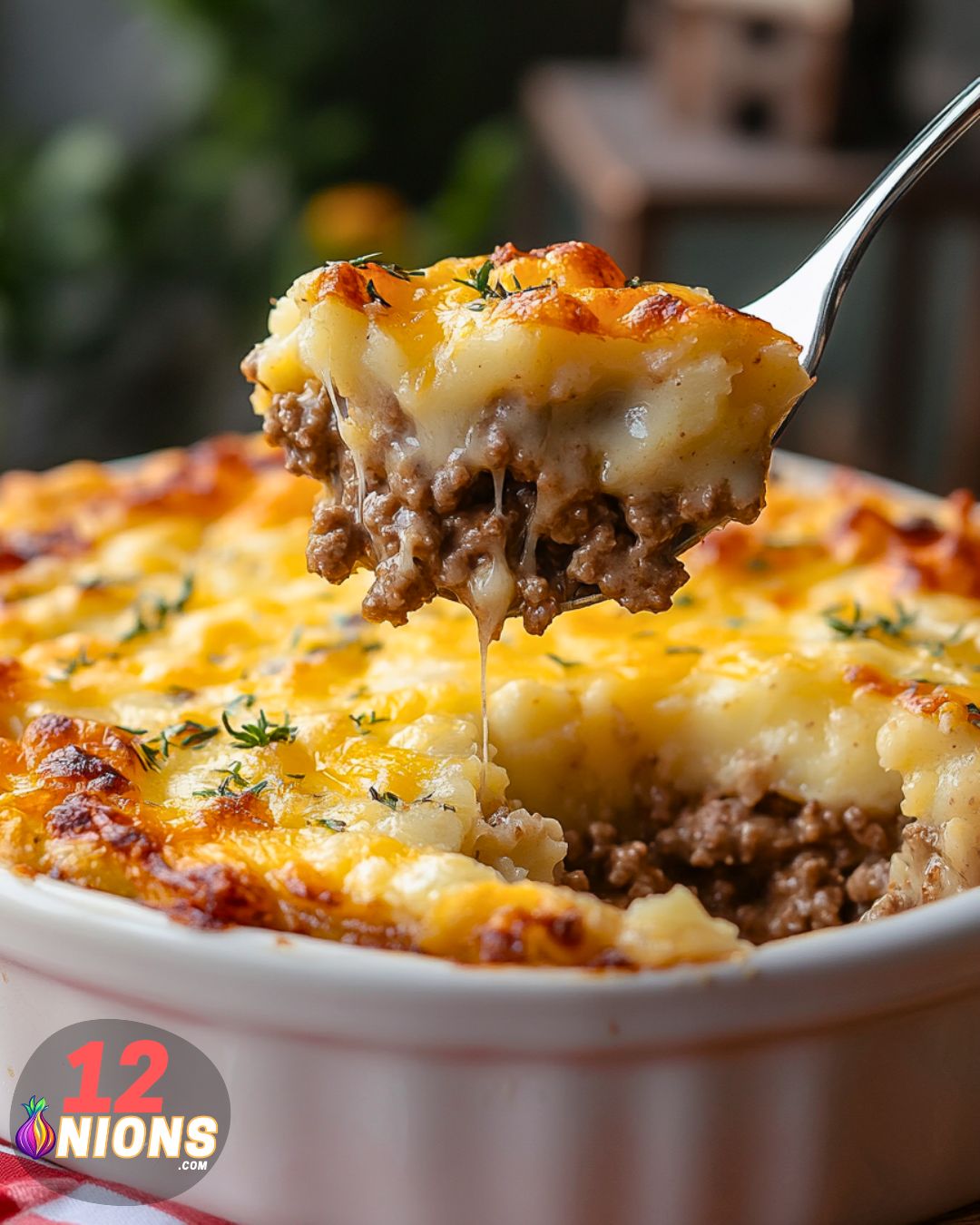 Hamburger Hash Brown Casserole Recipe