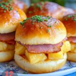 Hawaiian Ham and Pineapple Sliders Recipe