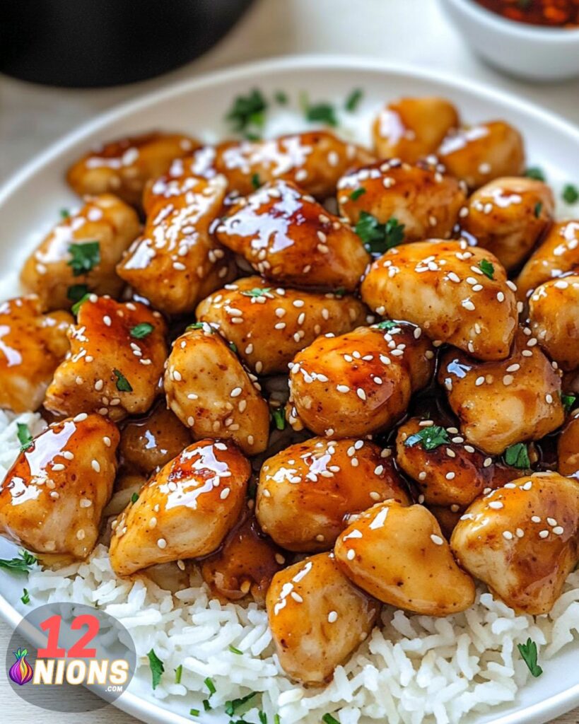 Honey Garlic Chicken Bites