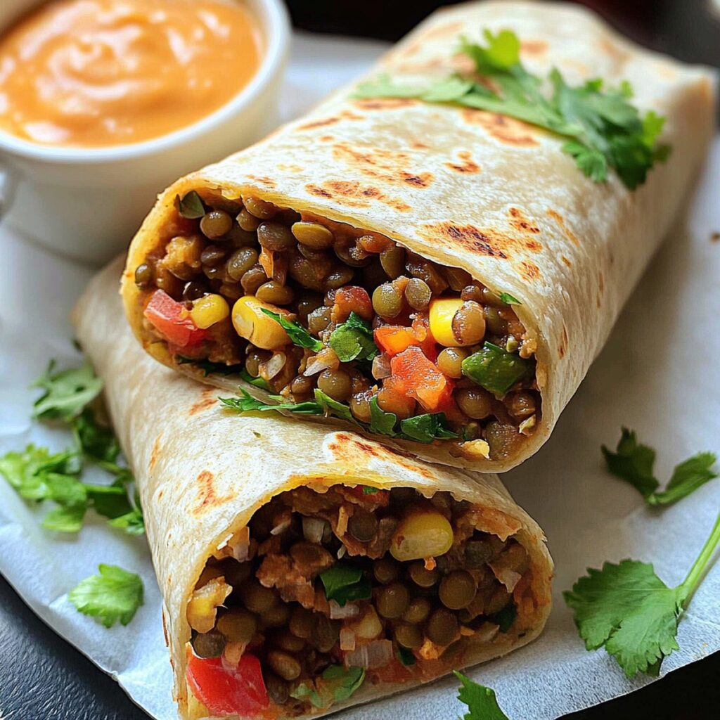 Lentil Burritos Recipe