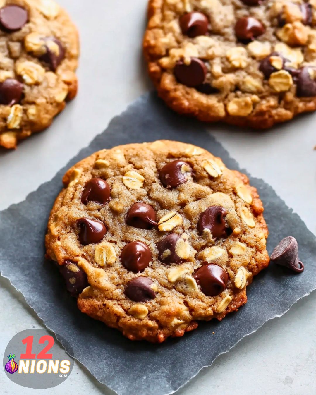 Making Oatmeal Chocolate Chip Cookies 