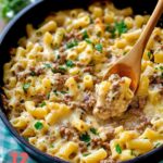 Philly Cheesesteak Pasta Casserole Recipe