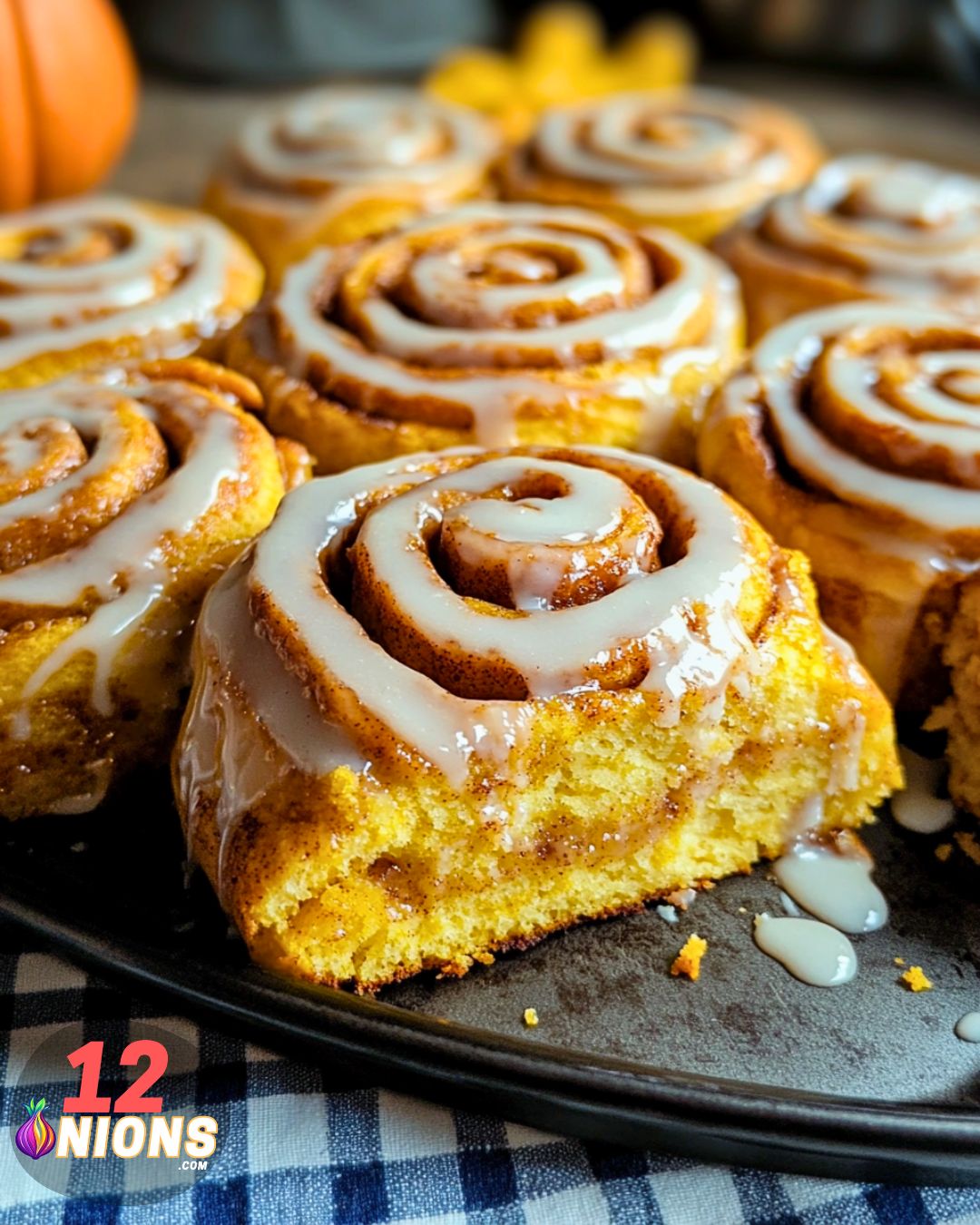 Pumpkin Cinnamon Rolls Recipe