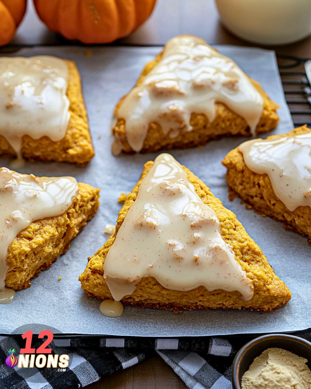 making Pumpkin Scones