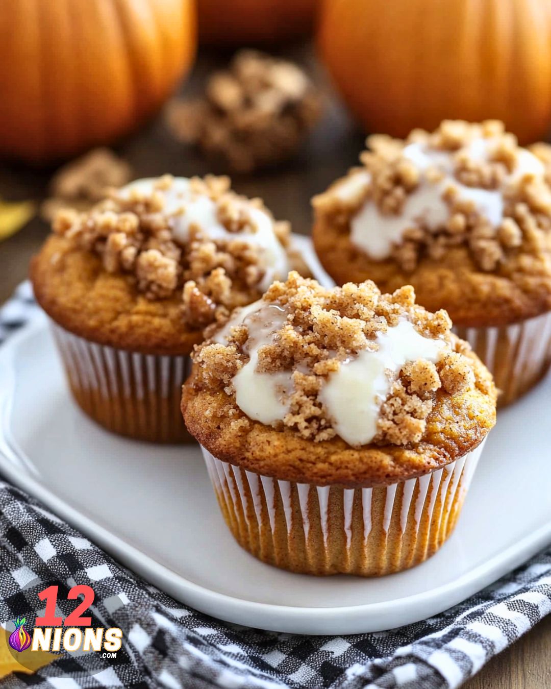 Pumpkin Streusel Muffins