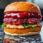 Raspberry Chipotle Burger Recipe