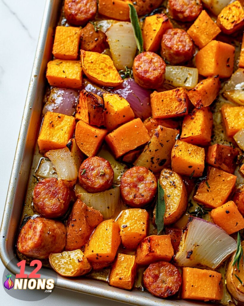 Roasted Veggie and Sausage Sheet Pan Recipe