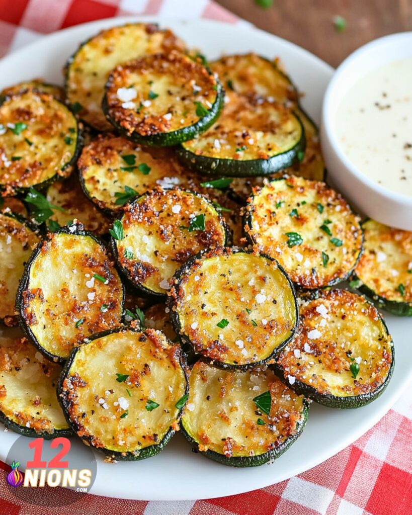 Crispy Roasted Zucchini with Parmesan Recipe