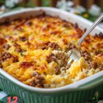 Sausage Hash Brown Breakfast Casserole Recipe