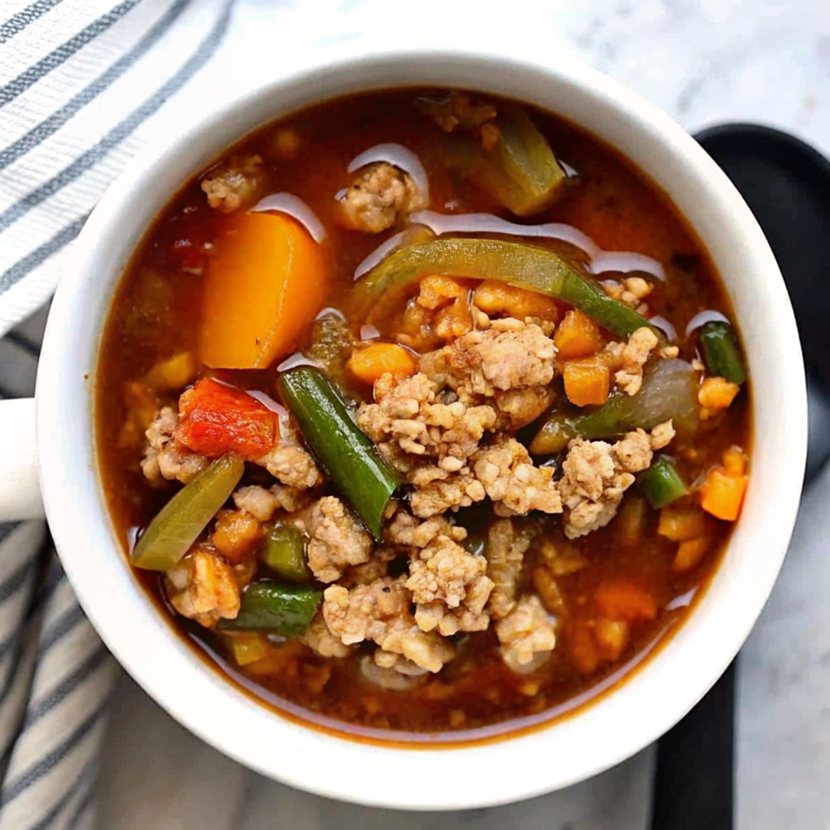 Sausage Vegetable Soup Recipe