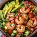 Shrimp and Avocado Taco Salad Recipe