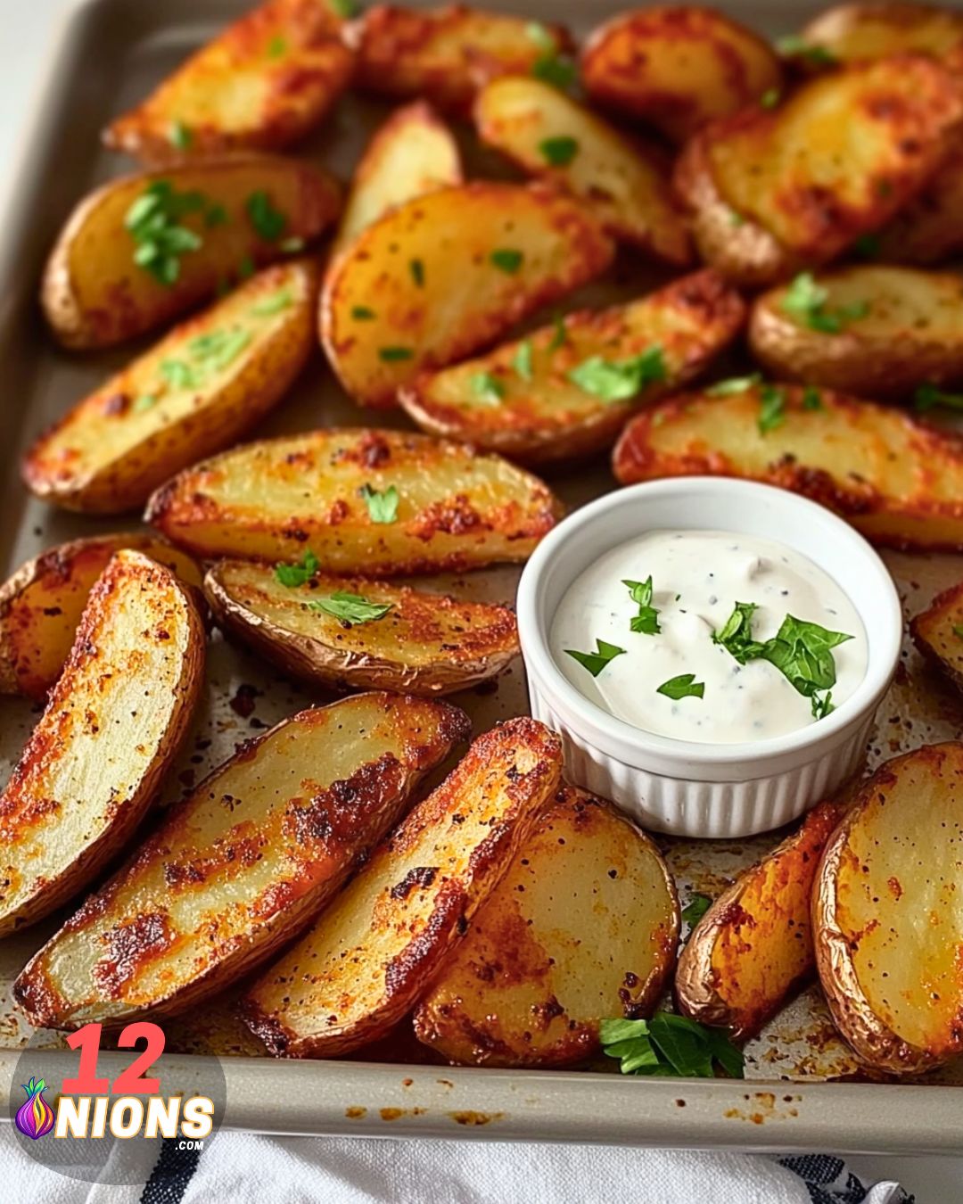 Spicy Cajun Potato Wedges Recipe