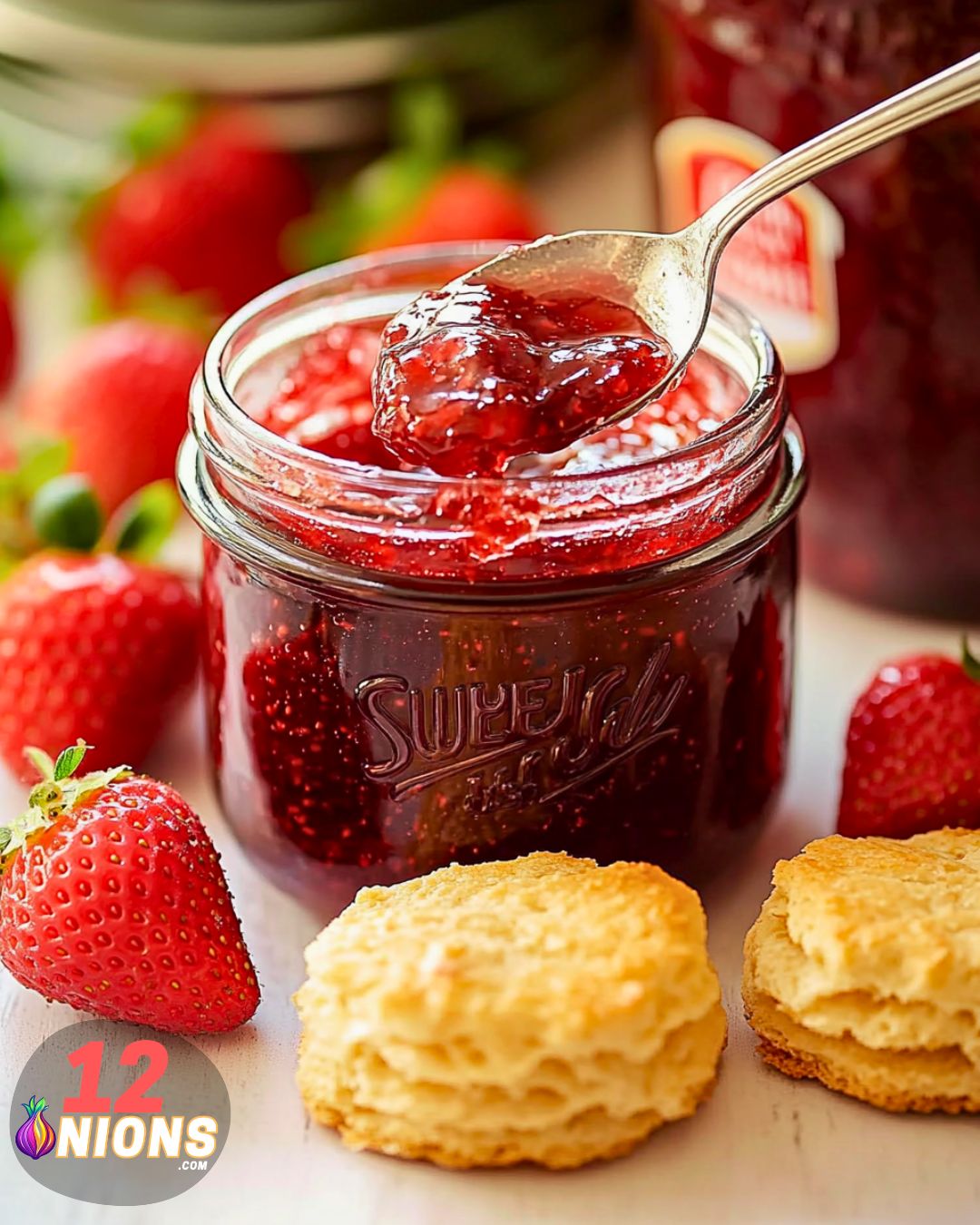 Strawberry SURE JELL Jam Recipe