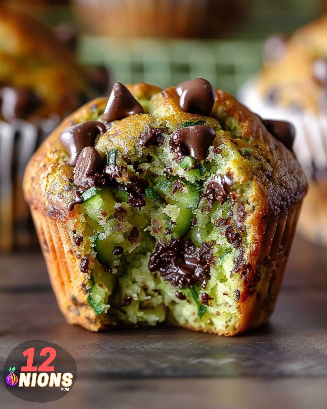 Zucchini Chocolate Chip Muffins Recipe